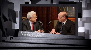 SportsBites: Arthur Miller and Kenneth Feinberg – Litigation in Sports